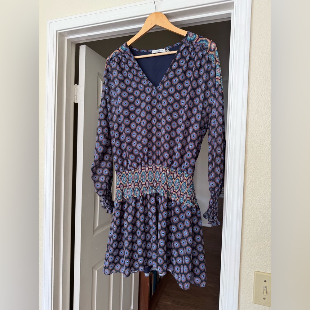 RAMY BROOK NY long sleeve silky dress - Picture 2 of 10